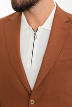 Load image into Gallery viewer, Oliver Slim Fit Brown Blazer
