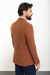 Oliver Slim Fit Brown Blazer