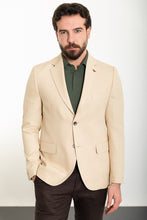 Load image into Gallery viewer, Tyler Slim Fit Beige Blazer
