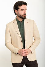 Load image into Gallery viewer, Tyler Slim Fit Beige Blazer
