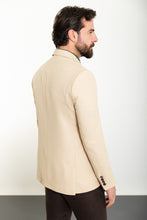 Load image into Gallery viewer, Tyler Slim Fit Beige Blazer
