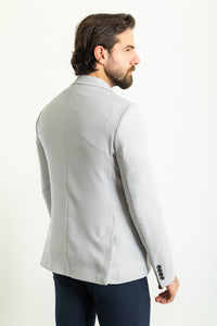 Tyler Slim Fit Light Grey Blazer