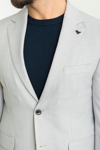 Tyler Slim Fit Light Grey Blazer