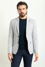 Load image into Gallery viewer, Tyler Slim Fit Light Grey Blazer
