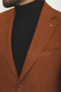 Tyler Slim Fit Hazelnut Blazer