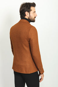 Tyler Slim Fit Hazelnut Blazer