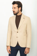 Load image into Gallery viewer, Tyler Slim Fit Beige Blazer
