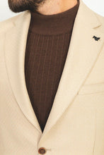 Load image into Gallery viewer, Tyler Slim Fit Beige Blazer
