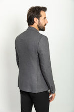 Load image into Gallery viewer, Tyler Slim Fit Charcoal Blazer
