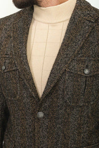 Tyler Slim Fit Brown Blazer