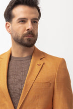 Load image into Gallery viewer, Tyler Slim Fit Mustard Blazer
