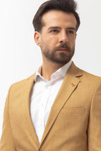 Load image into Gallery viewer, Tyler Slim Fit Yellow Blazer
