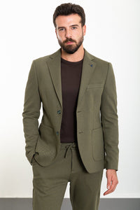 Tyler Slim Fit Khaki Suit