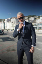 Load image into Gallery viewer, Tyler Slim Fit Special Designed Navy Suit
