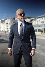 Load image into Gallery viewer, Tyler Slim Fit Special Designed Navy Suit
