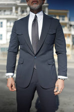 Load image into Gallery viewer, Tyler Slim Fit Special Designed Navy Suit
