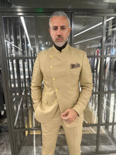 Load image into Gallery viewer, Tyler Slim Fit Special Designed Beige  Suit
