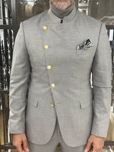 Load image into Gallery viewer, Tyler Slim Fit Special Designed Grey  Suit
