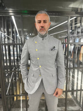 Load image into Gallery viewer, Tyler Slim Fit Special Designed Grey  Suit
