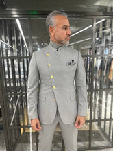 Load image into Gallery viewer, Tyler Slim Fit Special Designed Grey  Suit
