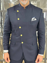 Load image into Gallery viewer, Tyler Slim Fit Special Designed Navy Blue Suit
