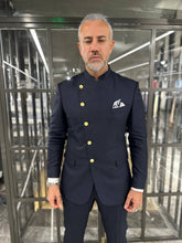 Load image into Gallery viewer, Tyler Slim Fit Special Designed Navy Blue Suit
