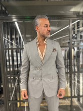 Load image into Gallery viewer, Tyler Slim Fit Special Designed Gray Suit
