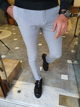 Load image into Gallery viewer, Kyle Slim Fit Grey Classic Pants
