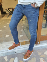Load image into Gallery viewer, Blake Slim Fit Blue Jeans
