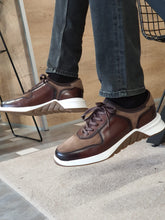 Load image into Gallery viewer, Ed Special Edition Brown Leather Laced Shoes
