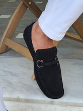 Load image into Gallery viewer, Chase Sardinelli Special Edition Suede Black Leather Shoes
