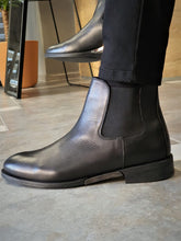 Load image into Gallery viewer, Harrison Sardinelli Special Edition Black Chelsea Boots
