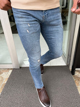 Load image into Gallery viewer, Cameron Slim Fit Black Denim Jeans
