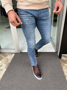 Cameron Slim Fit Black Denim Jeans