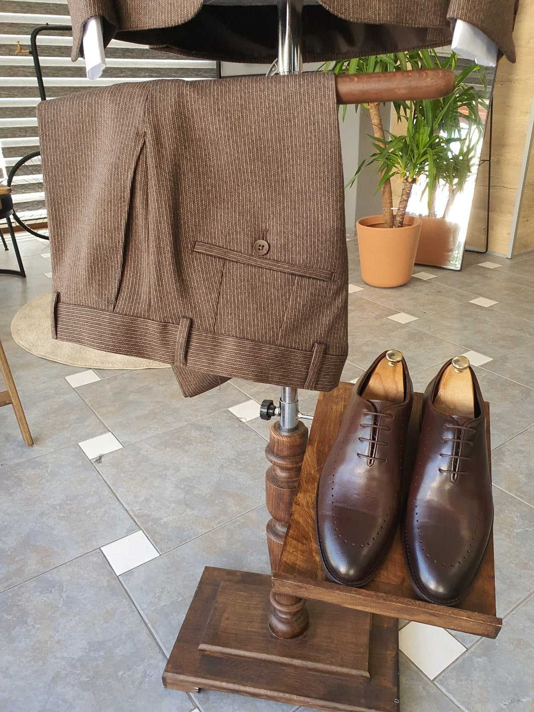 Moris Special Edition Brown Leather Shoes