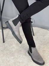 Load image into Gallery viewer, Shelton Grey Eva Sole Genuine Leather Chelsea Boots

