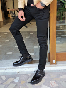 Mason Slim Fit Special edition Lycra Black Jeans