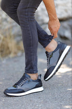 Load image into Gallery viewer, Luke Eva Sole Leather Grey Sneakers
