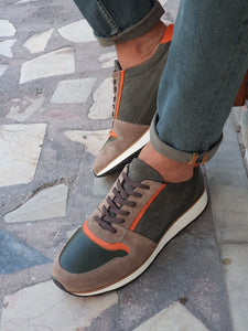 Lucas Sardinelli Eva Sole Suede Leather Sucgero Shoes