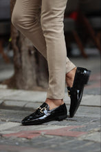 Load image into Gallery viewer, Ash Patent Leather Neolite Black Loafers
