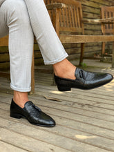 Load image into Gallery viewer, Morris Special Edition Black Custom Leather Shoes
