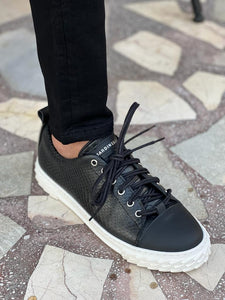 Morrison Special Designed Black Sneakers