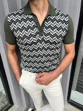 Load image into Gallery viewer, Cooper Slim Fit Khaki Polo Tees
