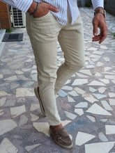 Load image into Gallery viewer, Chase Slim Fit Special Edition Beige Jeans
