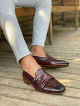 Load image into Gallery viewer, Morris Burgundy Leather Shoes

