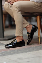 Load image into Gallery viewer, Ash Patent Leather Neolite Black Loafers
