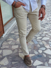 Load image into Gallery viewer, Chase Slim Fit Special Edition Beige Jeans
