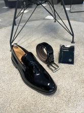 Load image into Gallery viewer, Karl Neolite Double Buckles Leather Shiney Shoes
