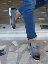 Load image into Gallery viewer, Lucas Sardinelli Special Edition Grey Buckle Detailed Shoes
