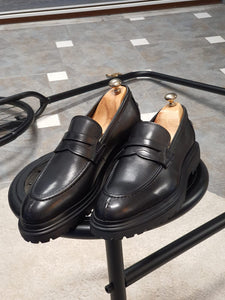 Ralpha Sardinelli Eva Sole Calf Leather Black Shoes